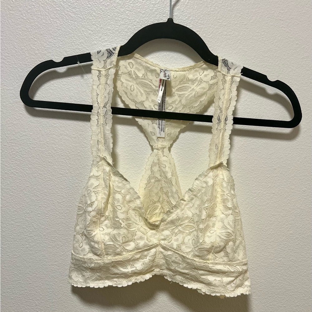 Ivory bralettes